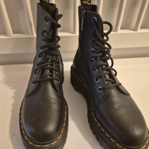 Platform Leather Dr Martens Pascal - Picture 3 of 6